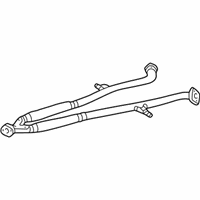 OEM 1999 Lexus GS400 Exhaust Center Pipe Assembly - 17420-46380