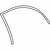 OEM 2001 Kia Rio WEATHERSTRIP Assembly-Open, RH - 0K32A72770A