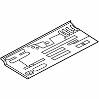 OEM 2017 Hyundai Accent Panel Assembly-Center Floor Side, R - 65121-1R300