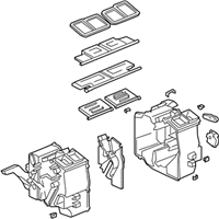 OEM 2007 Cadillac CTS Case Asm, Heater & A/C Evaporator - 25767772