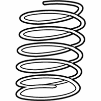 OEM 2007 Hyundai Tiburon Spring-Rear - 55330-2C110