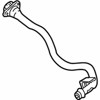 OEM 2005 Lincoln LS Filler Pipe - 3W4Z-9034-AA