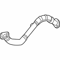 OEM 2009 Toyota RAV4 Front Pipe - 17410-0V021