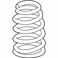 OEM Honda CR-V Spring, Rear - 52441-T0G-A12