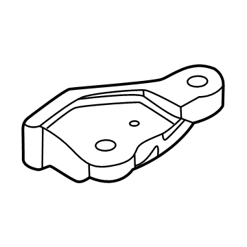 OEM 2020 Nissan Sentra Bracket-Engine Mounting, Rear RH - 11332-6LB0A