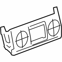 OEM 2012 GMC Yukon Control Asm-Heater & A/C (W/ Rear Window Defogger - 20921712