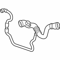 OEM 2017 BMW 340i GT xDrive Engine Radiator Hose - 17-12-8-662-840