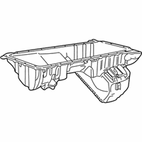 OEM 1997 BMW 528i Oil Pan - 11-13-1-740-915