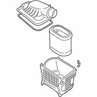 OEM 2017 Ford F-350 Super Duty Air Cleaner Assembly - HC3Z-9600-F