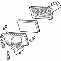 OEM 2015 Infiniti Q50 Air Cleaner - 16500-4GA0A