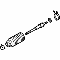 OEM 2006 Infiniti M35 Socket Kit-Tie Rod, INR - 48521-EG028