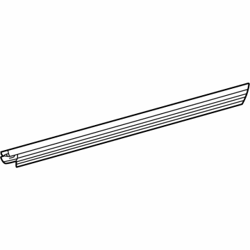 OEM Toyota Mirai Belt Weatherstrip - 68173-62020