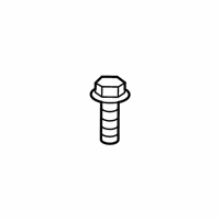 OEM 1990 Hyundai Excel Screw-Headlamp Adjusting - 92139-24050