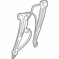 OEM 2013 BMW 740i Front Right Door Window Regulator - 51-33-7-182-106
