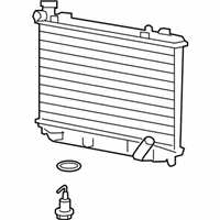 OEM 2017 Chevrolet Caprice Radiator Assembly - 92456753