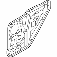 OEM Hyundai Elantra Rear Left-Hand Door Module Panel Assembly - 83471-F3000