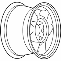 OEM GMC Savana 2500 Wheel, Alloy - 9598384