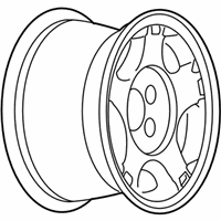 OEM 2009 Chevrolet Express 2500 Wheel, Alloy - 9598385