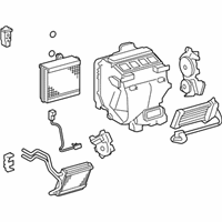 OEM 2009 Toyota Highlander Evaporator Assembly - 87050-48242