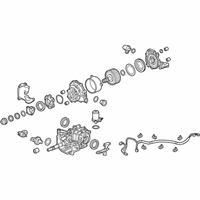 OEM 2016 Honda HR-V Carrier, Rear Differential - 41200-54A-030