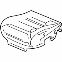 OEM Ford Explorer Sport Trac Seat Cushion Pad - 1L5Z-35632A22-AA