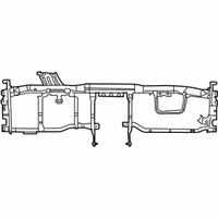 OEM 2006 Dodge Charger REINFMNT-Instrument Panel - 4780921AC