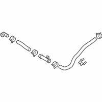 OEM 2017 Kia Optima Hose Assembly-Radaator, Lower - 25415C1200