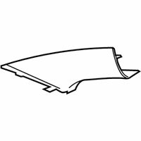 OEM 2020 BMW X3 LEFT COLUMN A COVER - 51-43-7-446-649