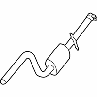 OEM Chrysler Sebring Exhaust Pipe - 4764930AD