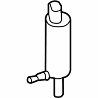 OEM 2015 BMW ActiveHybrid 3 Washer Pump - 67-12-7-302-588