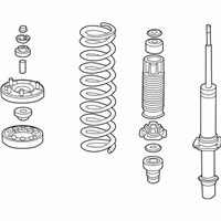 OEM 2008 Acura TL Damper Assembly, Right Front - 51601-SEP-A25