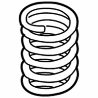 OEM 2008 BMW Z4 Coil Spring, Front - 31-30-7-838-835