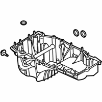 OEM Ford F-250 Super Duty Oil Pan - LC3Z-6675-E