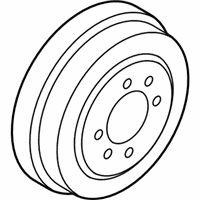 OEM Nissan Drum-Brake, Rear Axle - 43206-1HL0C