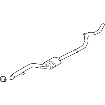 OEM 2021 BMW 330e xDrive RP CATALYTIC CONVERTER WITH - 18-30-9-470-722