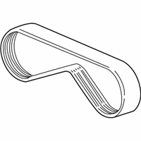 OEM 2000 BMW M5 Ribbed V-Belt - 11-28-7-833-266