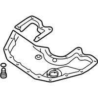 OEM 2005 BMW 760Li Oil Pan, Lower - 11-13-7-574-532