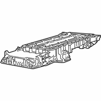 OEM 2005 BMW 760Li Upper Oil Pan - 11-13-7-574-531