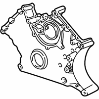 OEM 2007 BMW 760Li Timing Case Cover, Bottom - 11-14-7-513-438