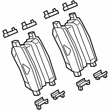 OEM Chrysler Voyager REAR DISC BRAKE - 68507069AA