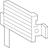 OEM Hyundai Cooler Assembly-Oil - 25460-2B000