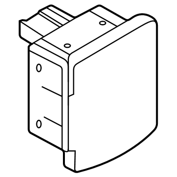 OEM 2021 Ford Police Interceptor Utility Rear Power Outlet - KJ7Z-19N236-A