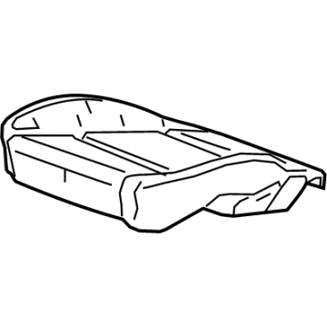 OEM 2022 Chevrolet Bolt EV Seat Cushion Pad - 42783352