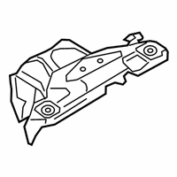 OEM 2020 Kia Stinger Protector-Heat Lower - 285242CTA1