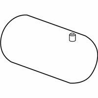 OEM 2017 GMC Savana 3500 Fuel Tank - 84055540