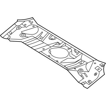 OEM 2022 Nissan Versa Floor-Rear, Front - G4512-5EEMA