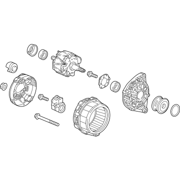 OEM 2022 Honda CR-V Alternator - 31100-5PA-A01RM