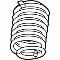 OEM 2008 GMC Envoy Rear Spring - 15948009