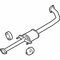 OEM 2011 Hyundai Elantra Center Exhaust Pipe - 28650-2H300
