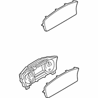 OEM 2019 Ford Flex Cluster Assembly - HA8Z-10849-CA